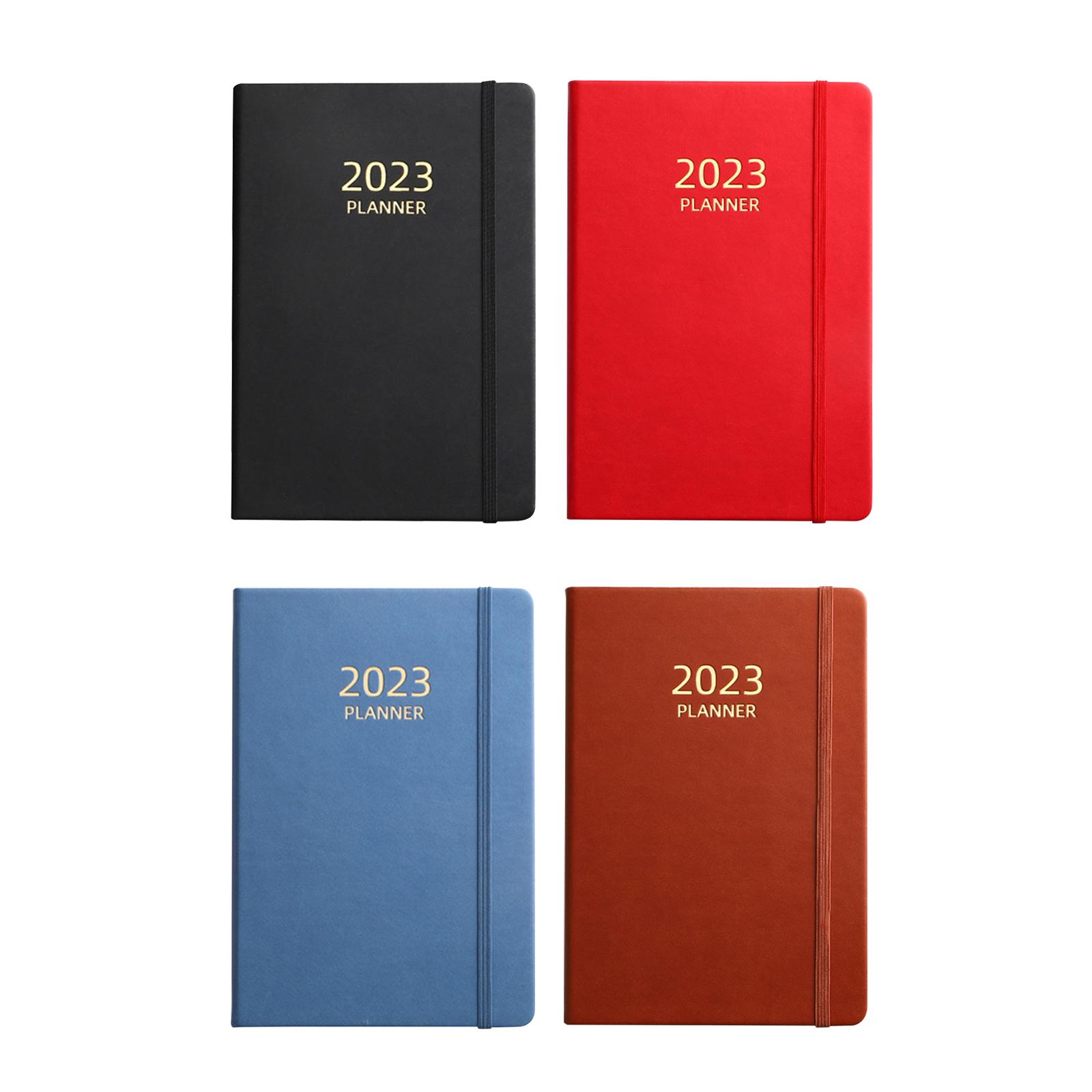 Leather Work Diary Covers - A5 다이어리 노트, 2023년 월간 저널