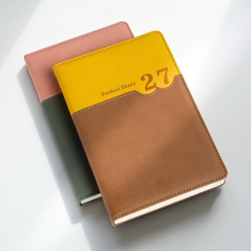 Leather Work Diary Covers - 오피스 업무 플래너 2027 스케줄 플래너