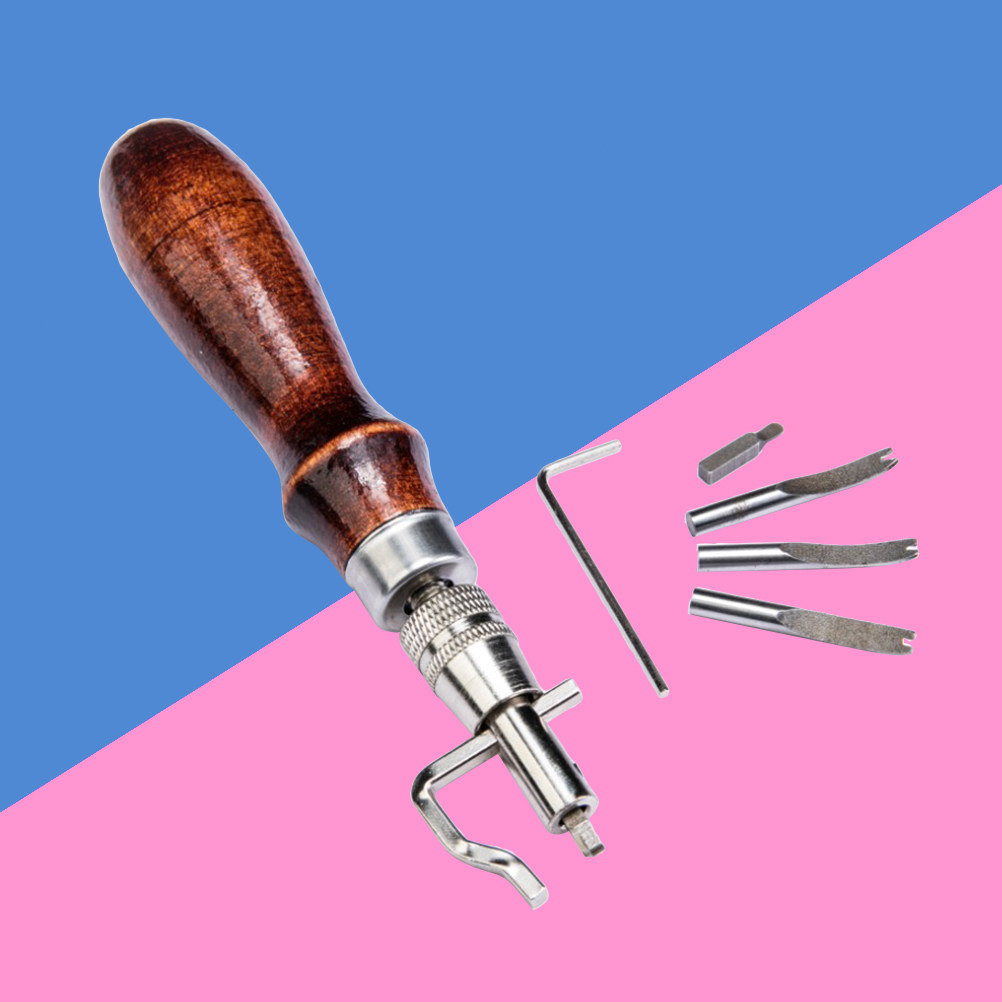 Groover Stitching Tool - 7종 공예 도구 세트: 스티치 홈