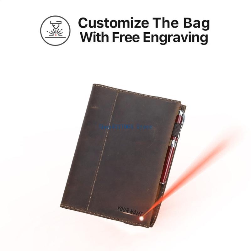 Leather Work Diary Covers - T3LB 휴대용 저널 커버(일지 계획, 쓰기를