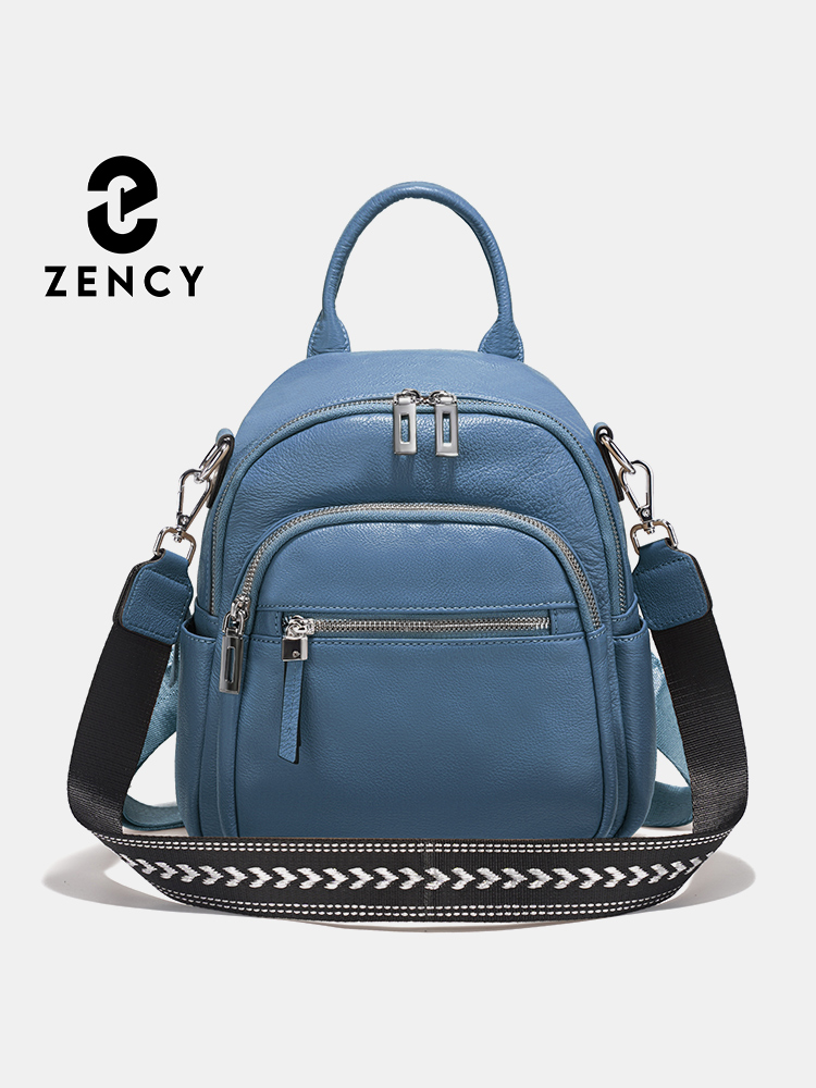 Leatherwork Designs - Zency 정품 가죽 소형 배낭 배낭