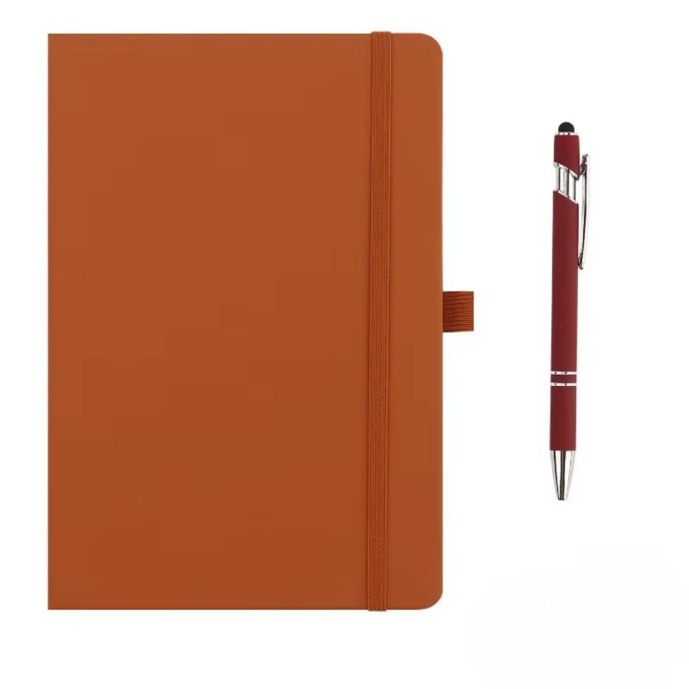 Leather Work Diary Covers - 탄성 밴드 가죽 커버가 있는 미니