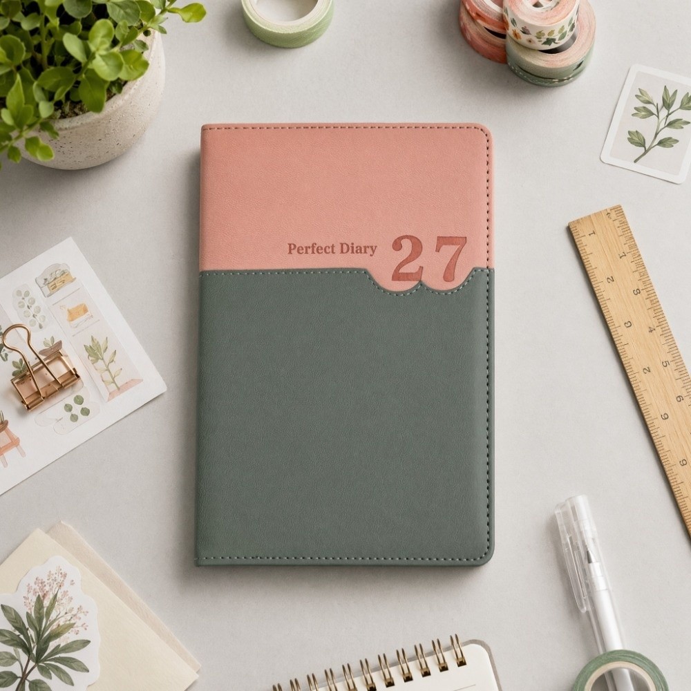 오피스 업무 플래너 2027 스케줄 플래너 메모장 다이 - Leather Work Diary Covers 리뷰 및 가격