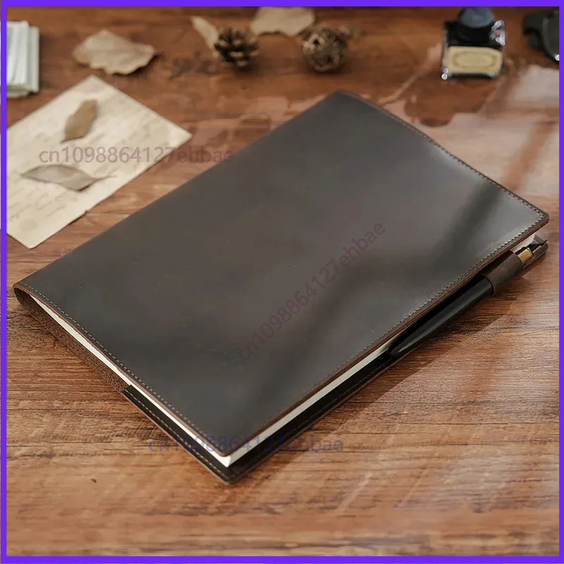 빈티지 가죽 B5 저널 노트 커버, 대형 노트 다이어리 - Leather Work Diary Covers 리뷰 및 가격