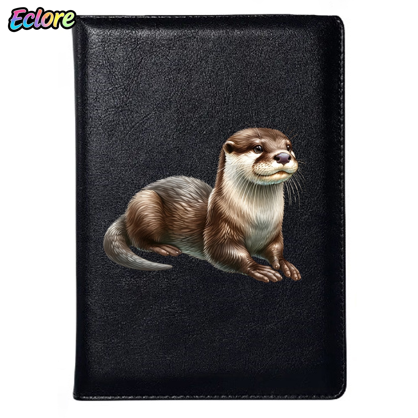 실물 같은 수달 동물 PU 가죽 노트북, 개인 맞춤형  - Leather Work Diary Covers 리뷰 및 가격