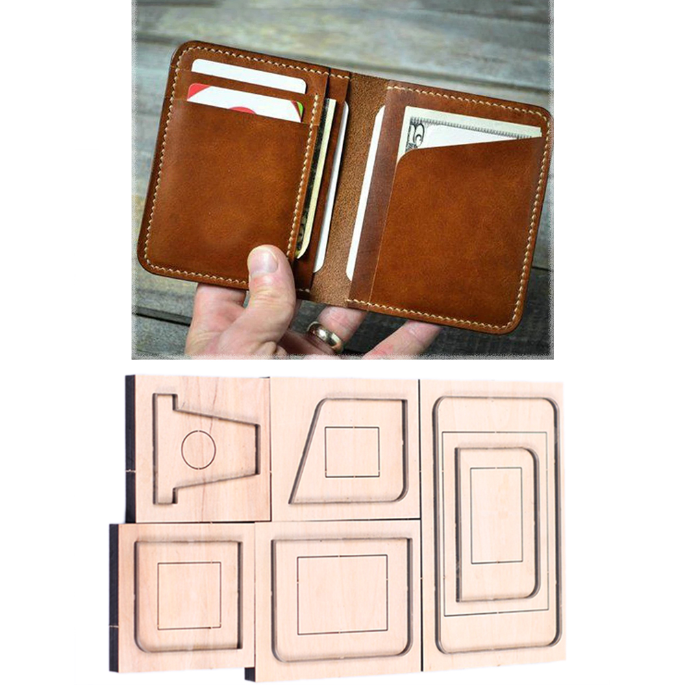 DIY 가죽 공예 간단한 카드 홀더 작은 지갑 칼 금형 - Leatherwork Machine 리뷰 및 가격