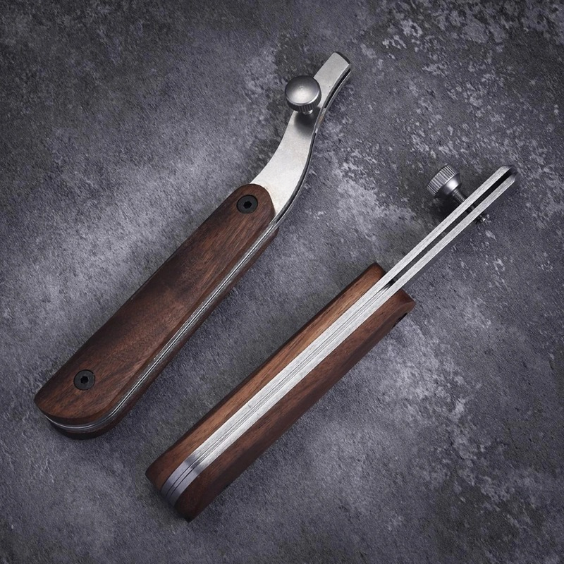 1개 조절 가능한 엣지 크리저 스크라이버 그루버 DIY - Groover Stitching Tool 리뷰 및 가격