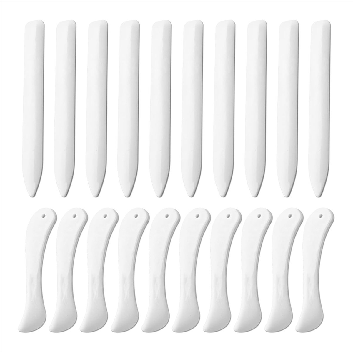 【베스트 셀러】20개 본폴더 도구 - 카드 제작용 플라 - Bone Folder Tool 리뷰 및 가격